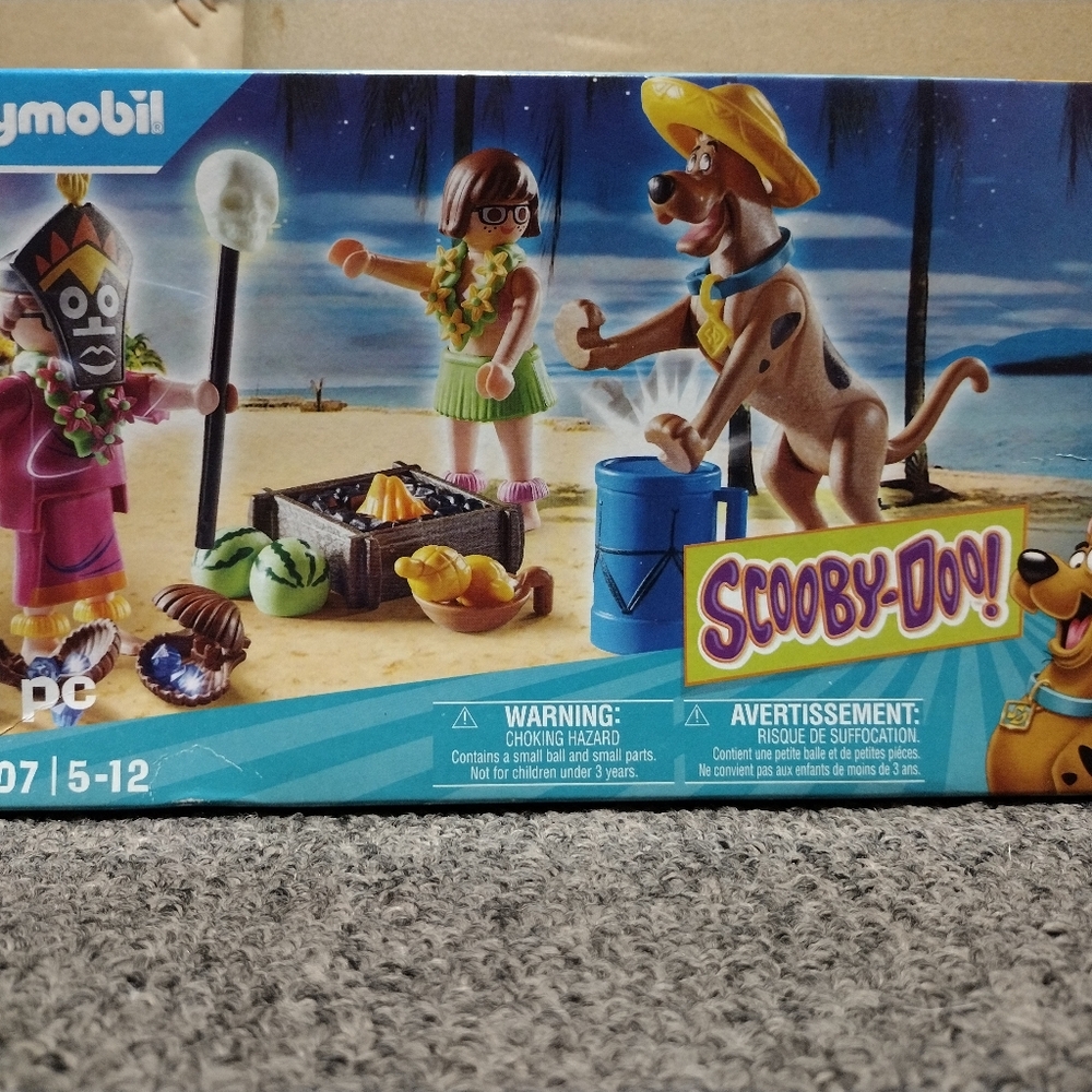 Playmobile Scooby-Doo Adventure With Witch Doctor Playset